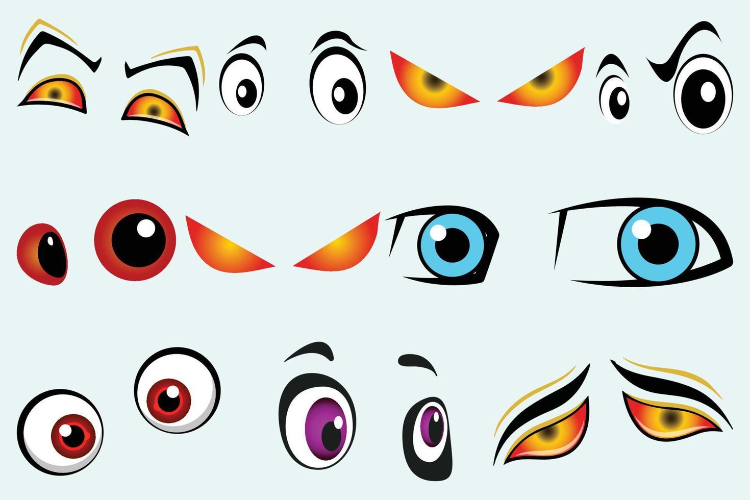 Eyes vector and art