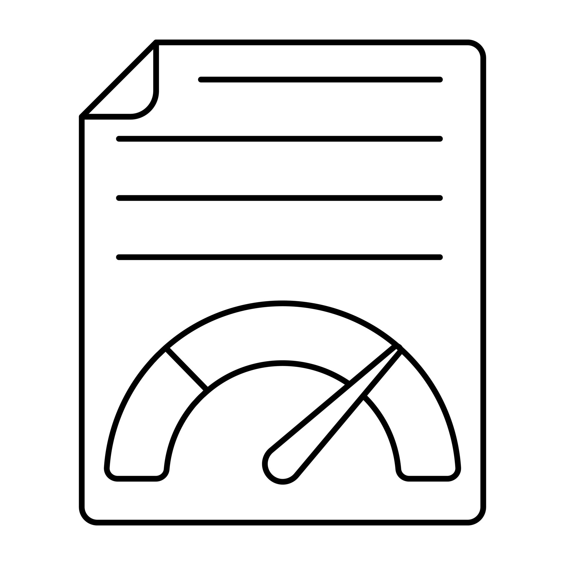 An editable design icon of file speed test 12764947 vector art at vecteezy