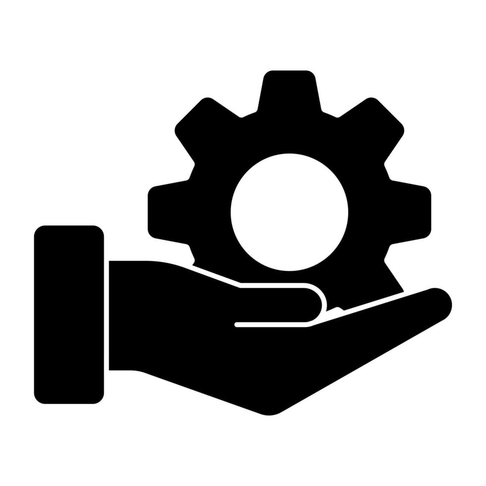 An icon design of service vector