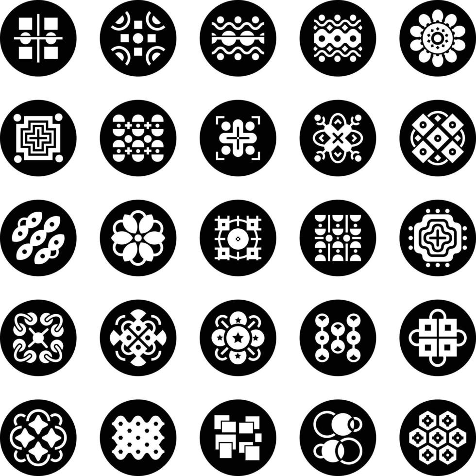 Pattern abstract motiv vector