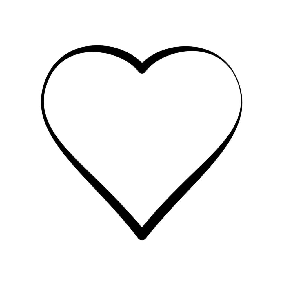 Heart icon vector design templates