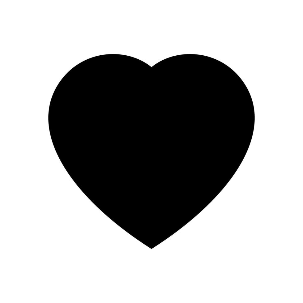 Heart icon vector design templates