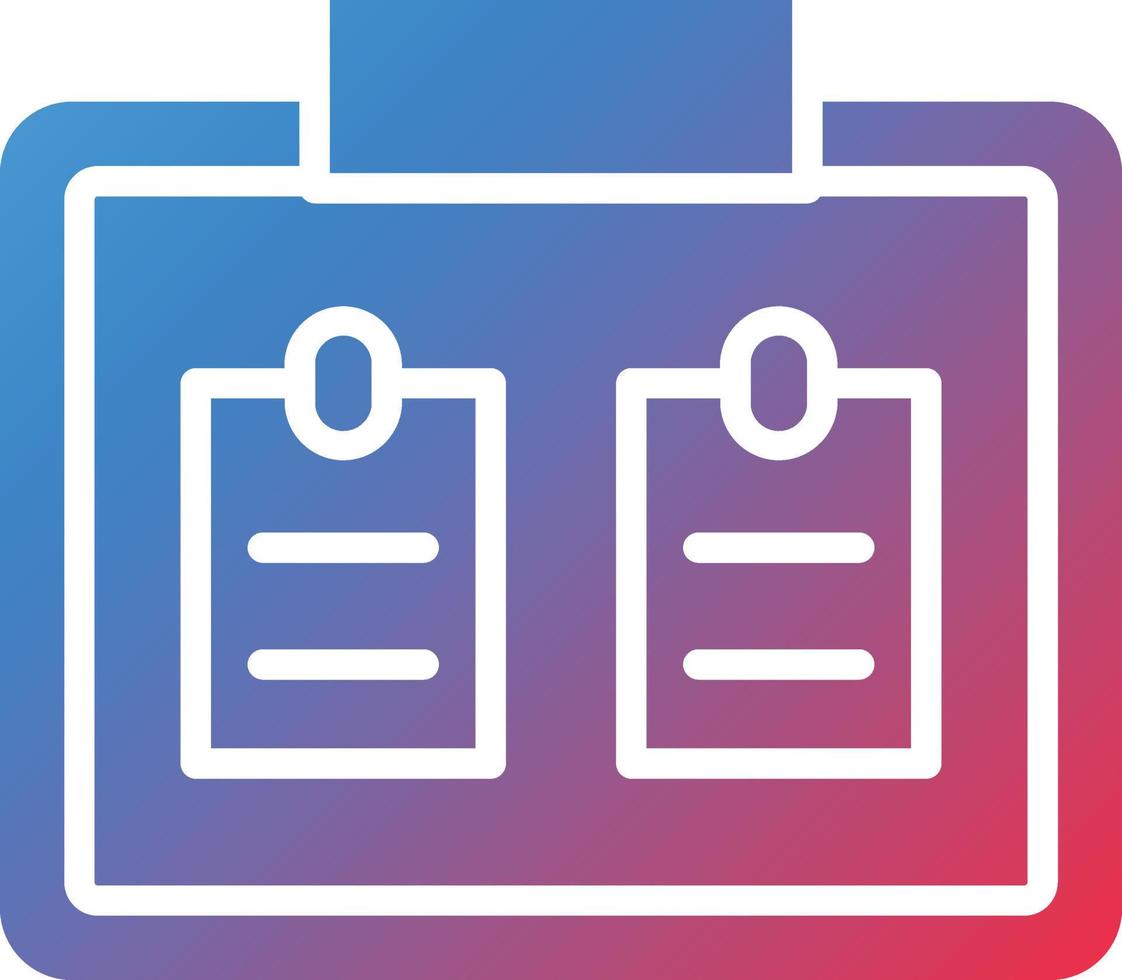 Corkboard Icon Style vector