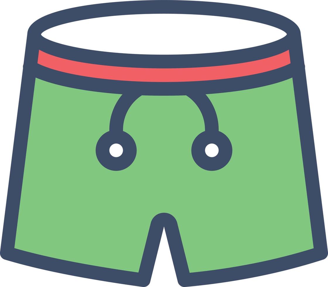 shorts vector illustration on a background.Premium quality symbols.vector icons for concept and graphic design.