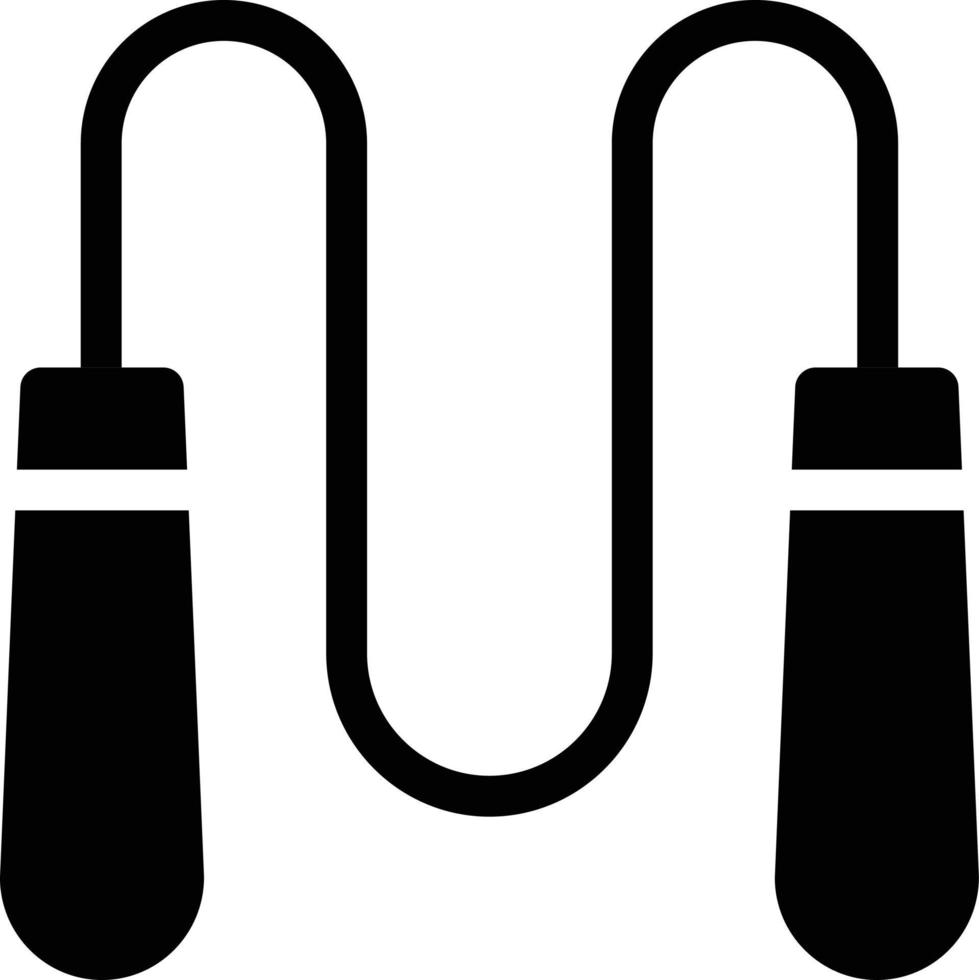 ilustración vectorial de jumprope en un fondo. símbolos de calidad premium. iconos vectoriales para concepto y diseño gráfico. vector