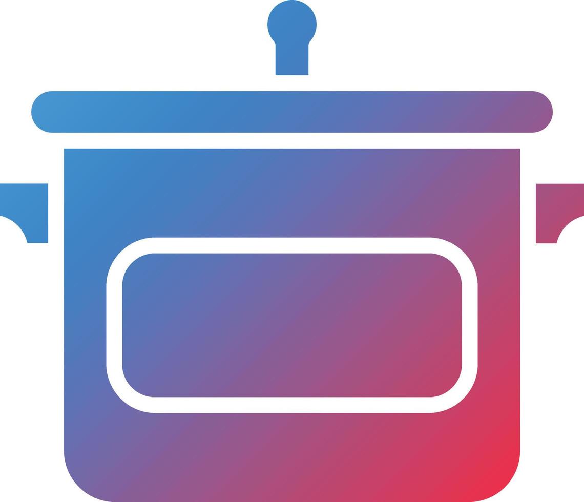 Pot Icon Style vector