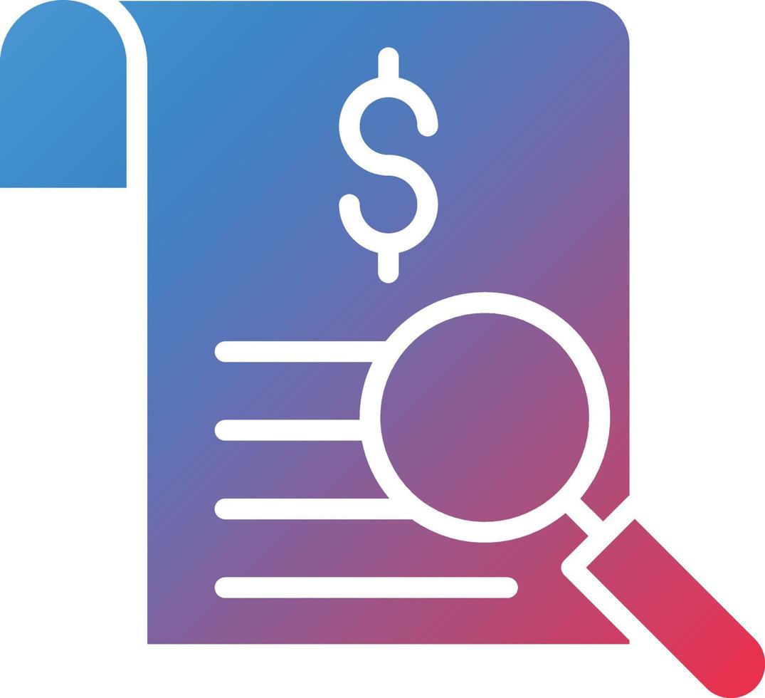 Audit Icon Style vector