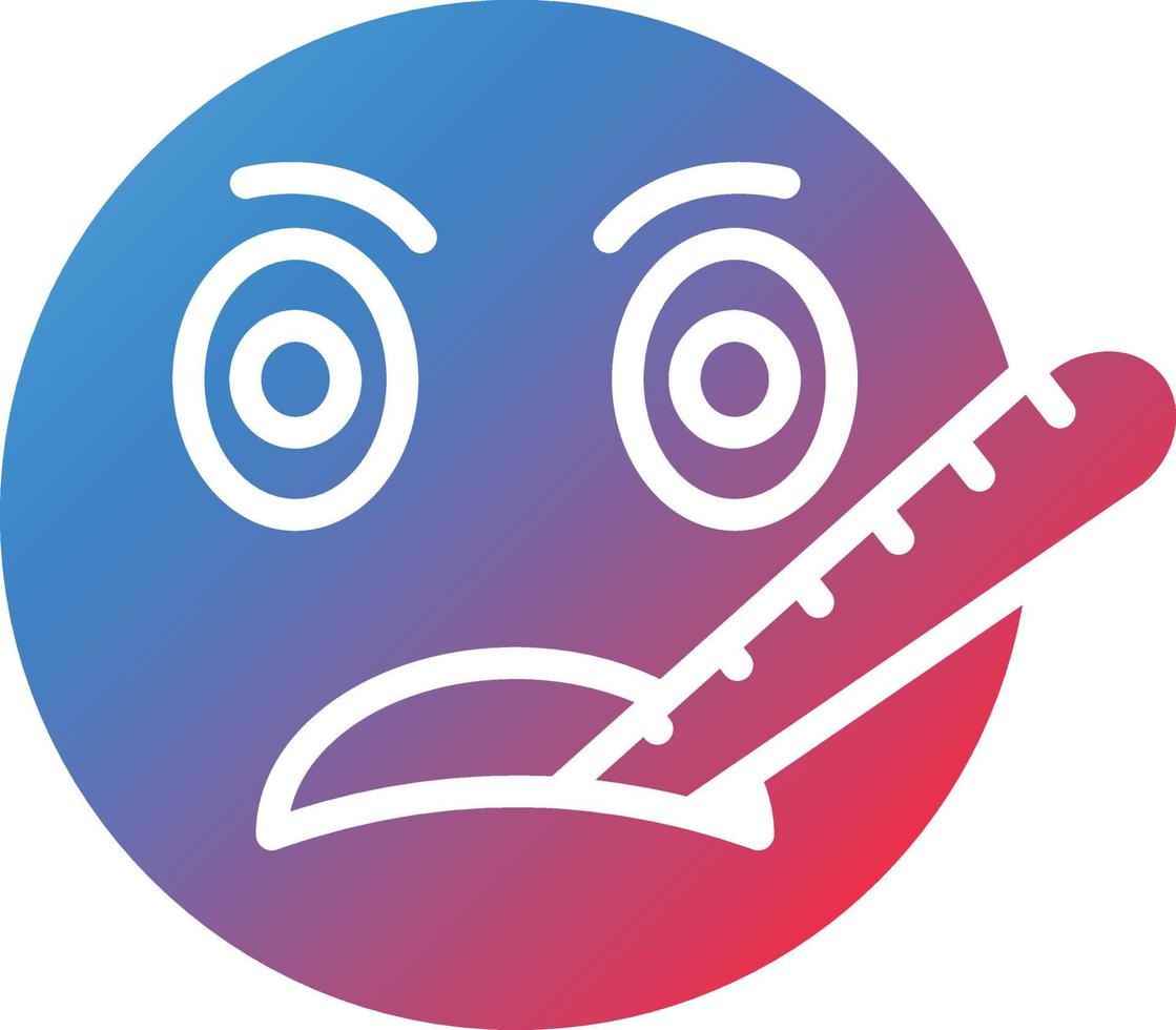 Sick Icon Style vector