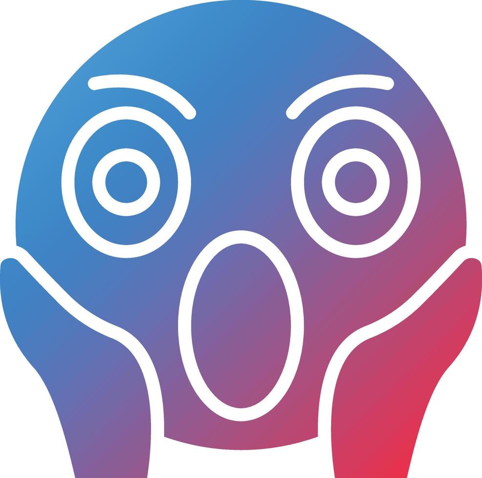 Yelling Icon Style vector