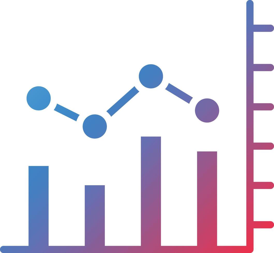 Graph Icon Style vector