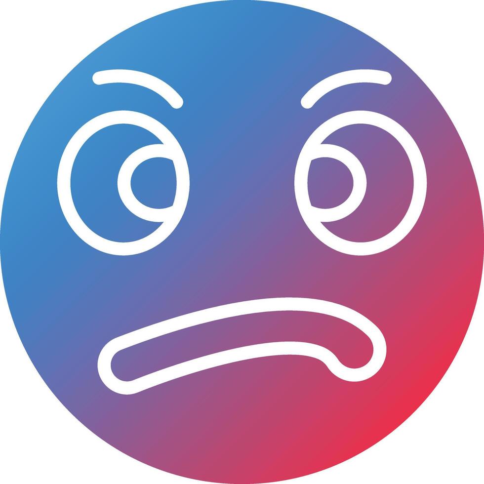 Suspicious Icon Style vector