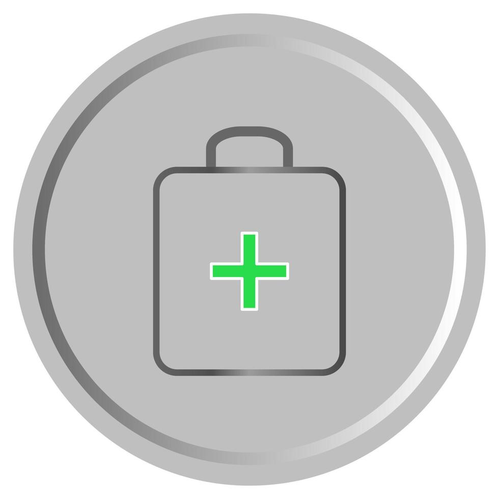 First Aid Case vector