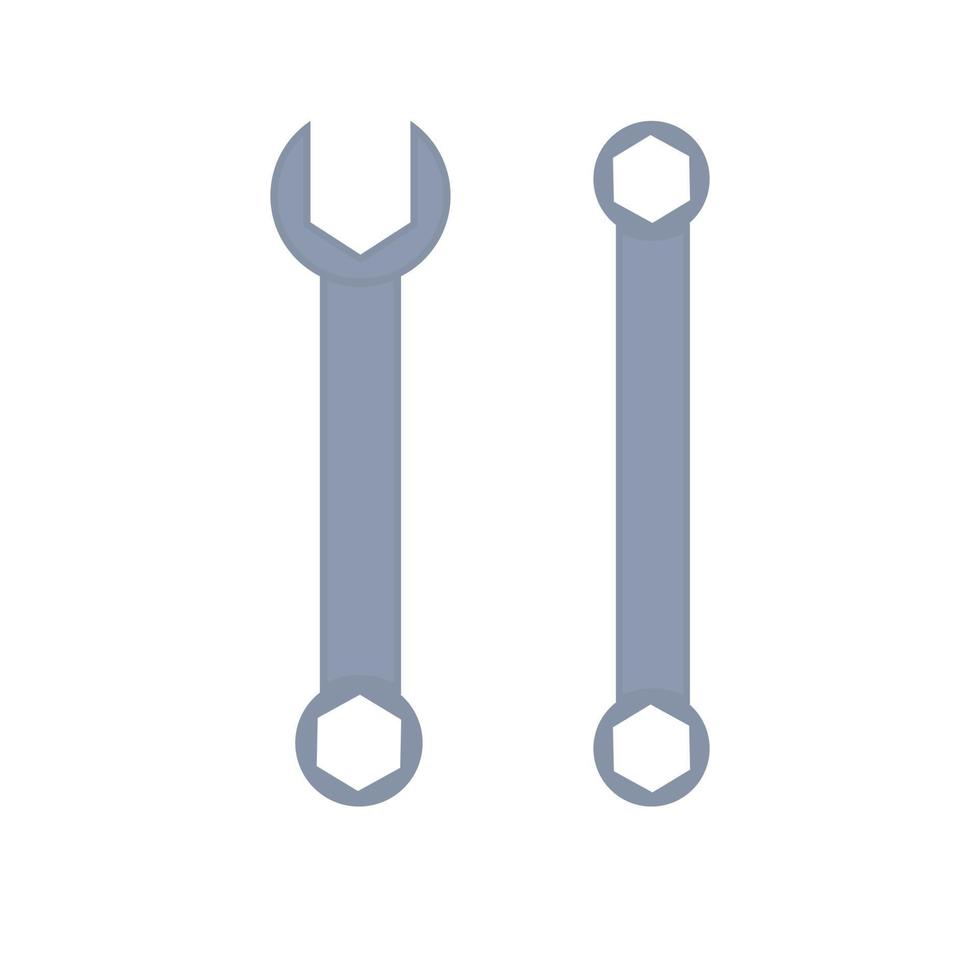pair of wrenches vector