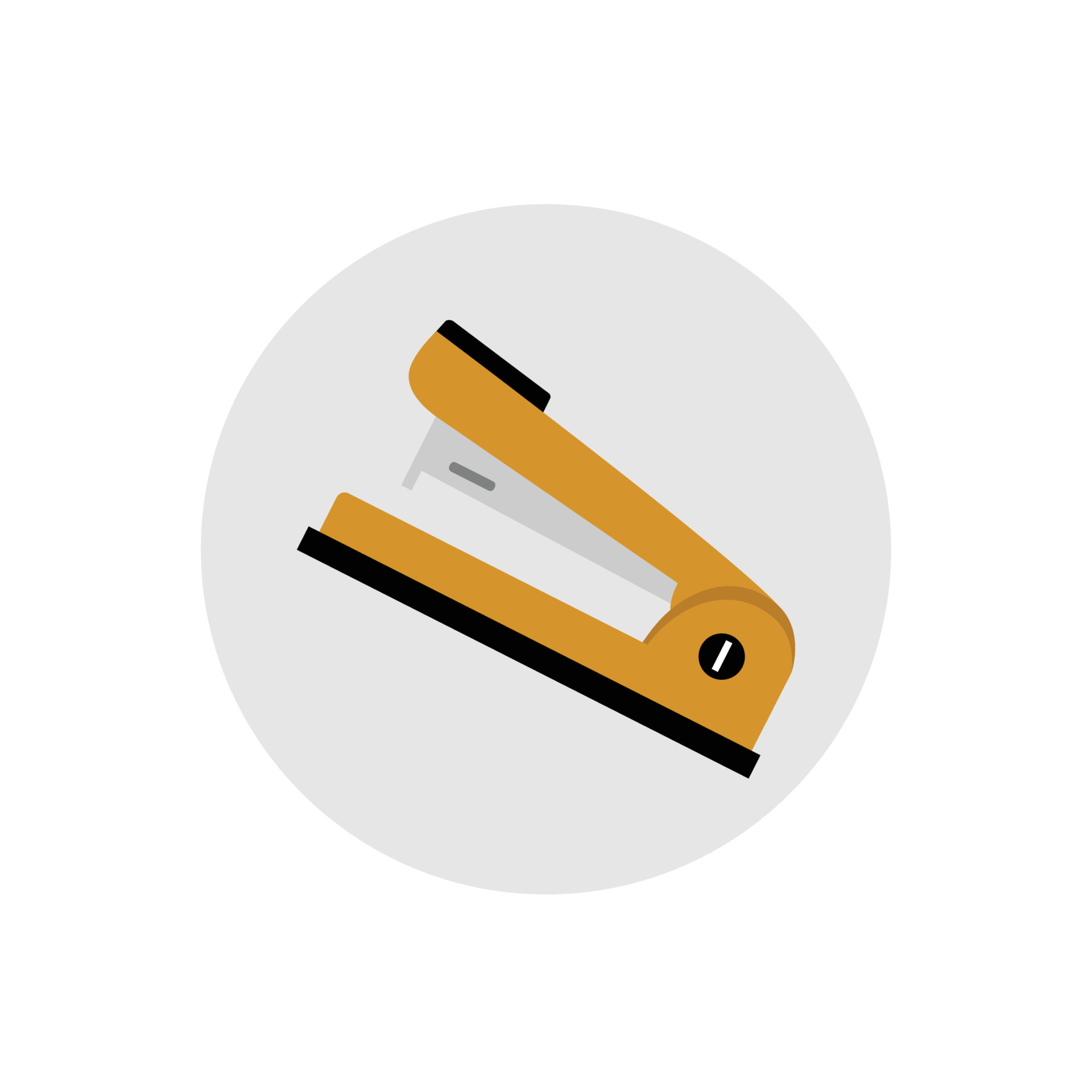 Business, cartoon, office, purple, school, silhouette, stapler icon -  Download on Iconfinder