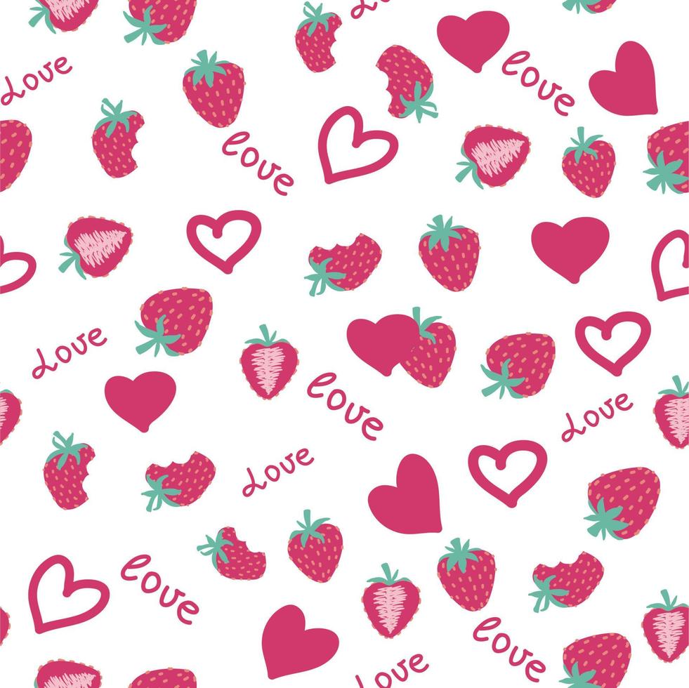 Strawberry Patterns, Red strawberry, Strawberry Backgrounds, Strawberry Love Card vector