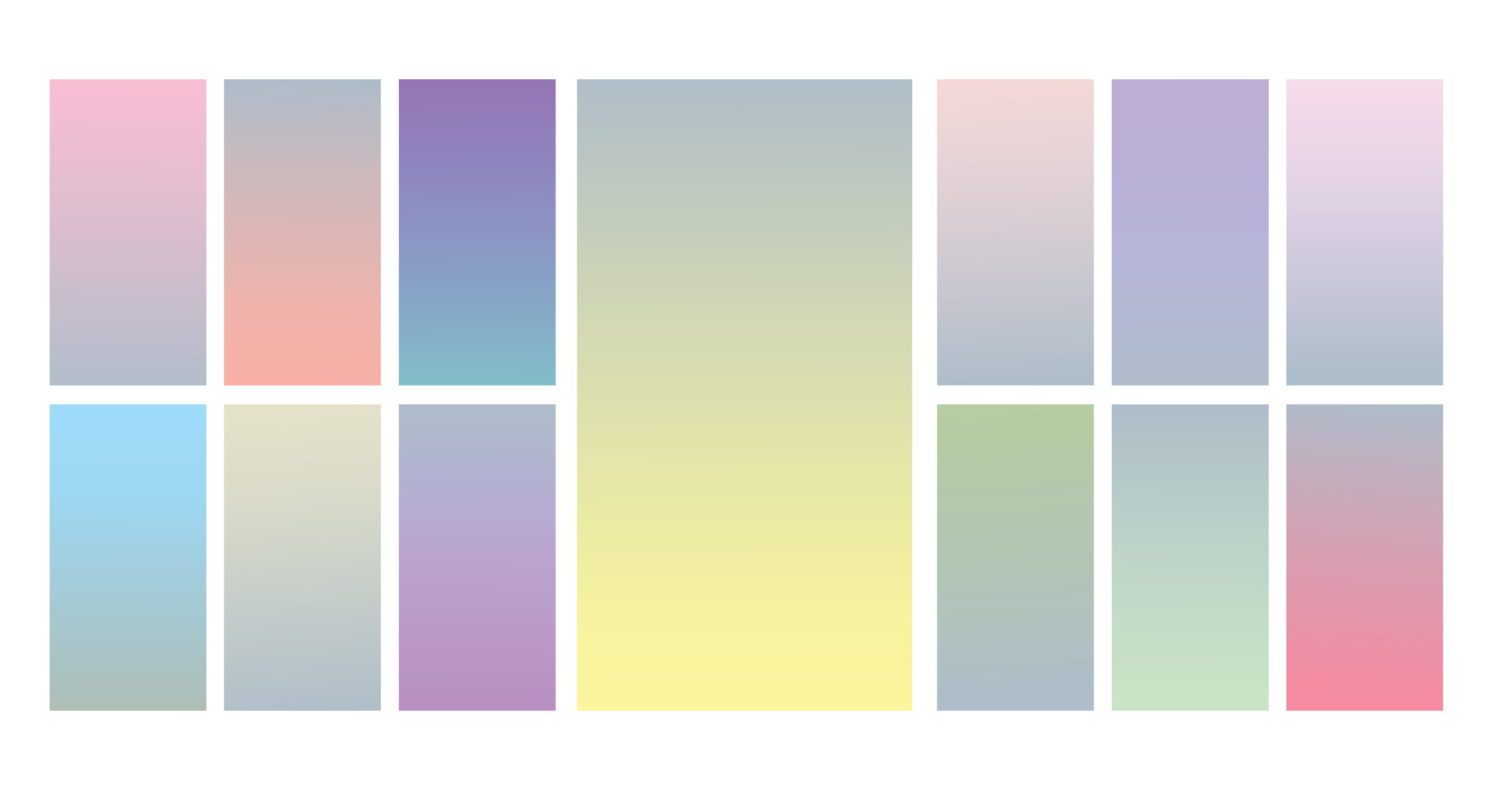 Modern Screen vector pastel gradient Background. Vibrant smooth soft ...