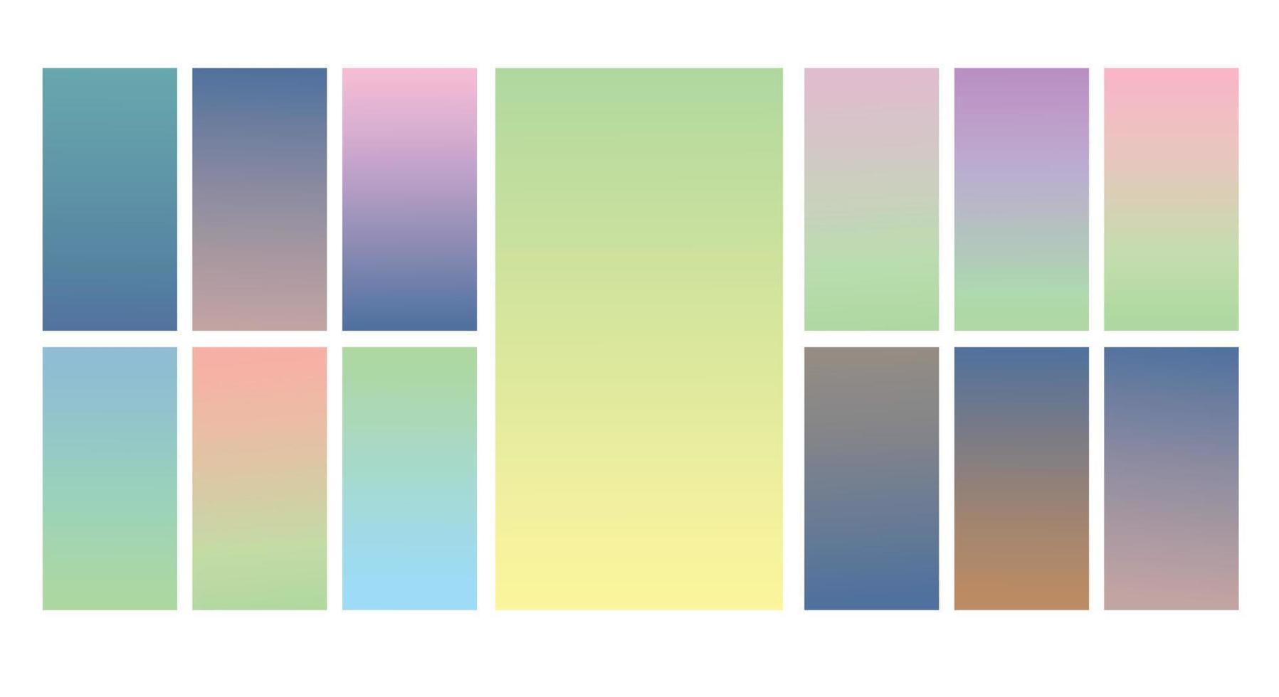 Modern Screen vector pastel gradient Background. Vibrant smooth soft color gradient for Mobile Apps, background Design. Bright Soft Color Gradient for mobile apps.