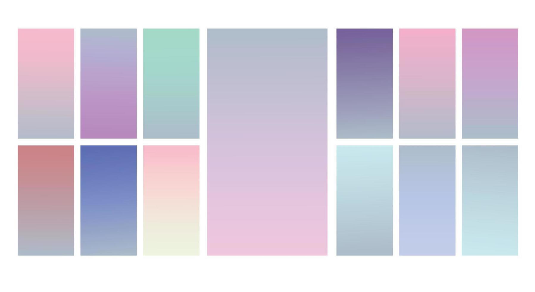Modern Screen vector pastel gradient Background. Vibrant smooth soft color gradient for Mobile Apps, background Design. Bright Soft Color Gradient for mobile apps.