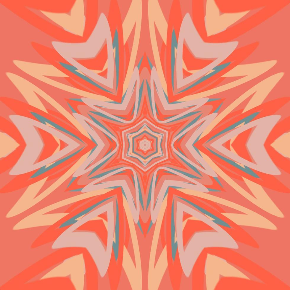 Abstract kaleidoscope background. Beautiful kaleidoscope seamless pattern. Multicolor mosaic texture. Seamless kaleidoscope texture. Unique kaleidoscope design vector