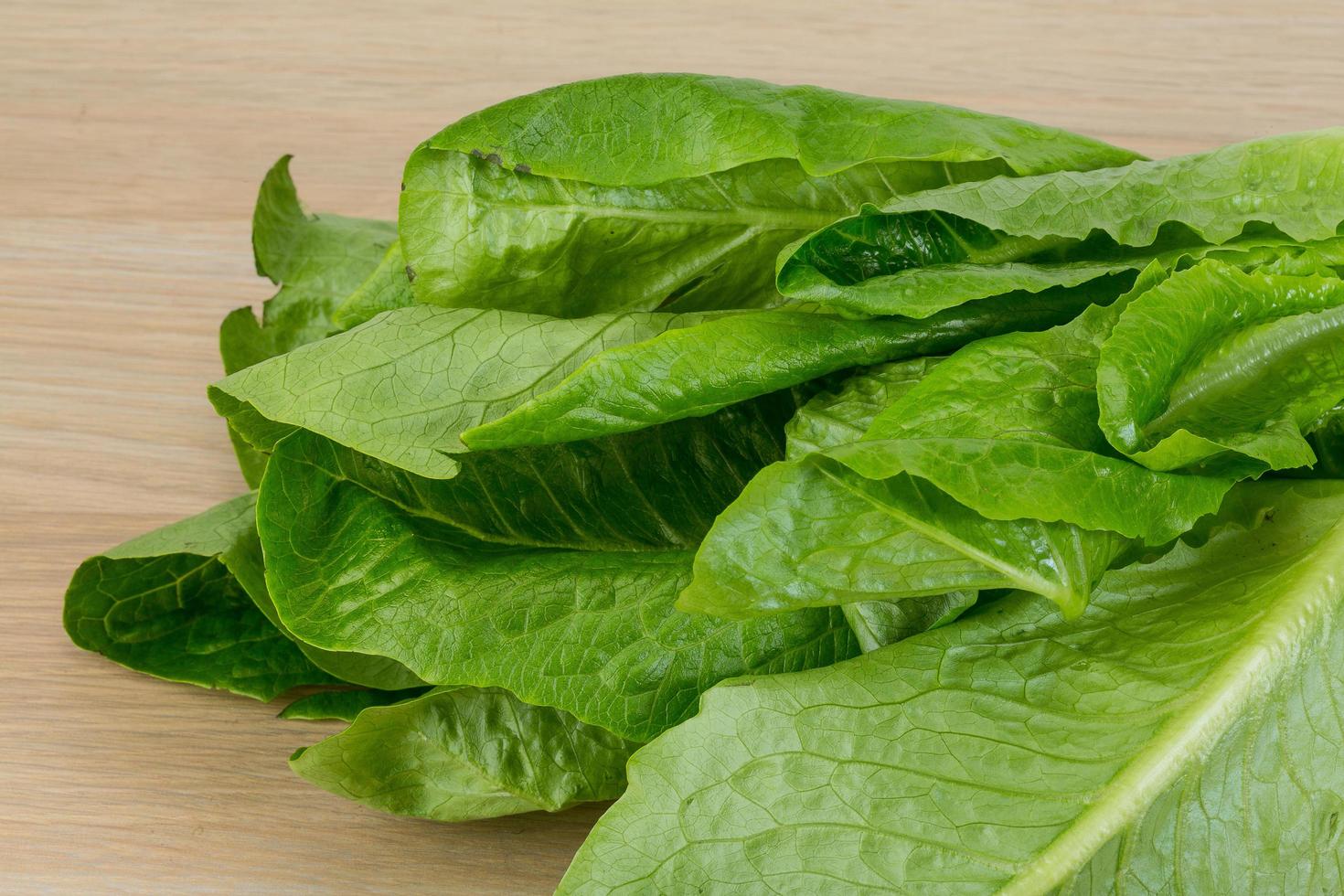 Romano salad on wood photo