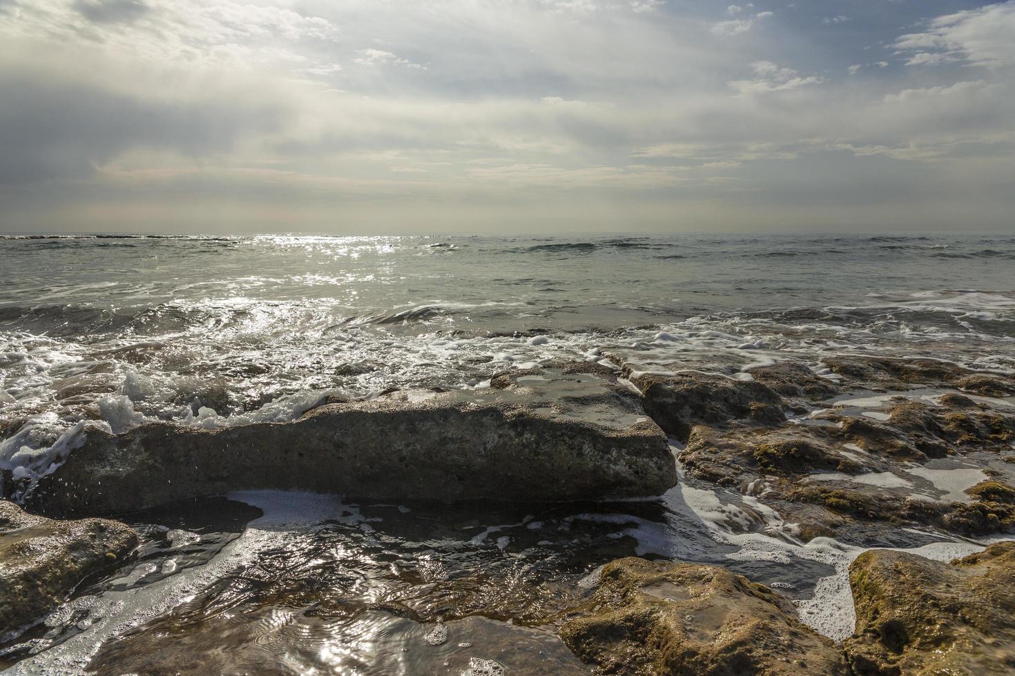 Coastal sea view photo