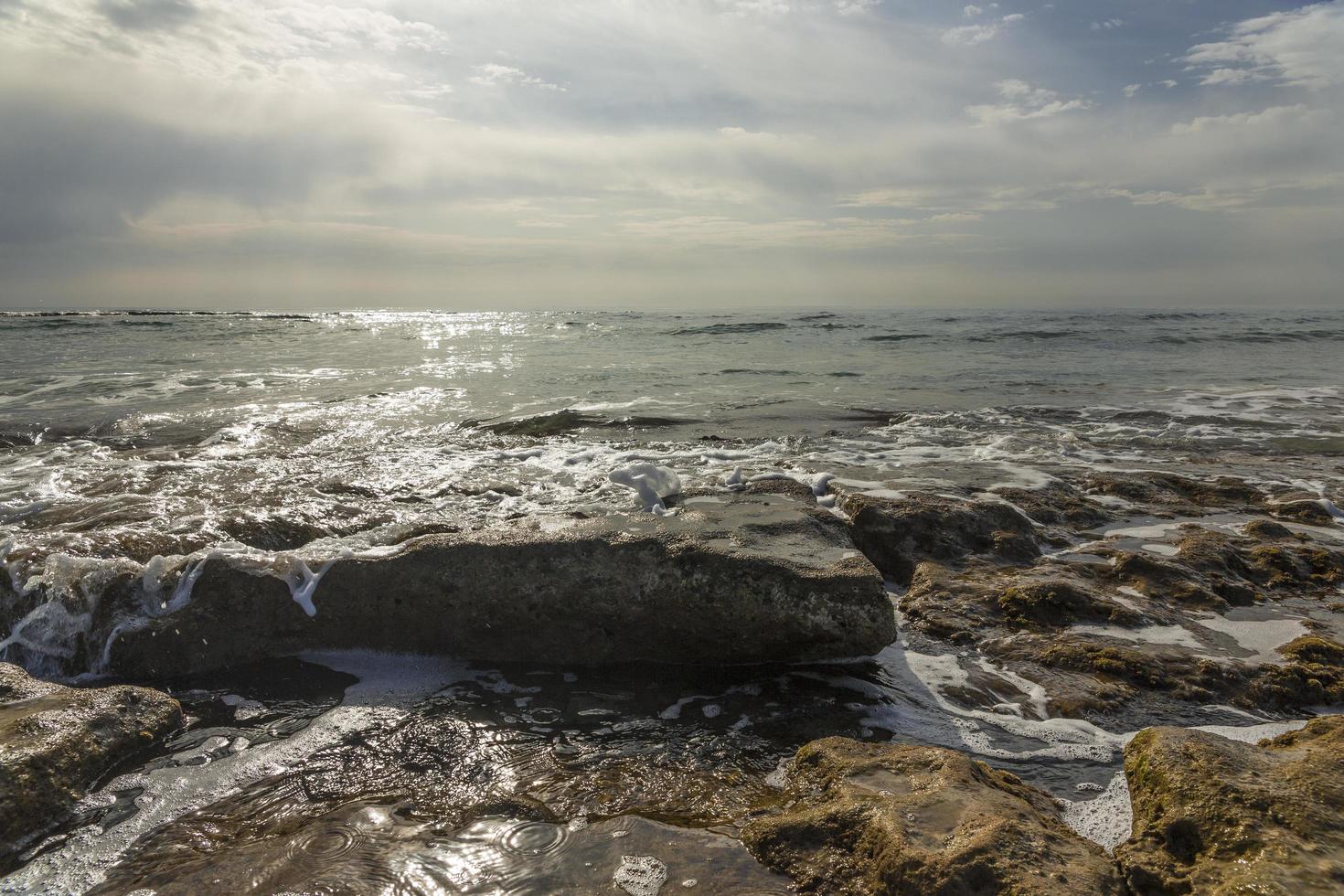 Coastal sea view photo
