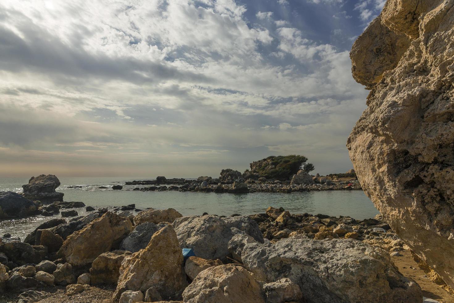 Coastal sea view photo