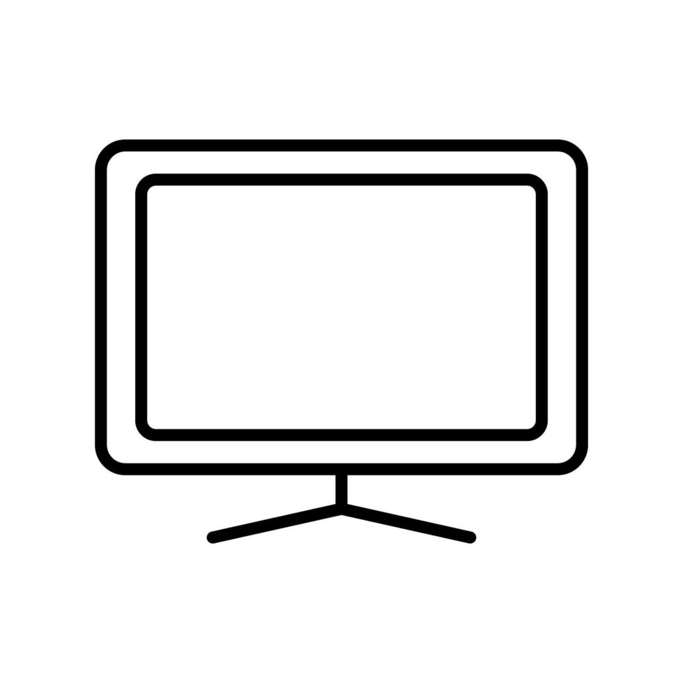 Television icon vector design templates