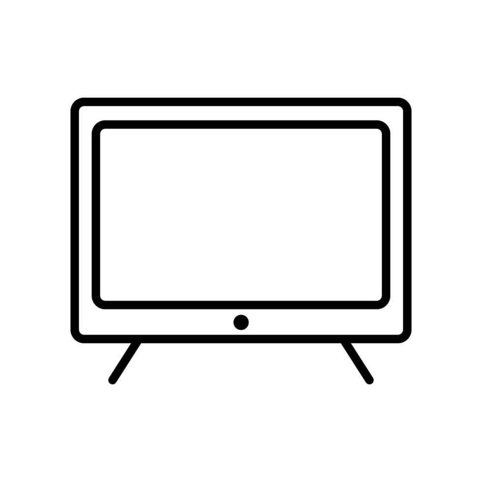 Television icon vector design templates