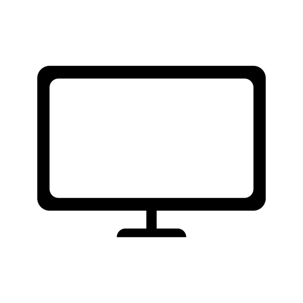 Television icon vector design templates