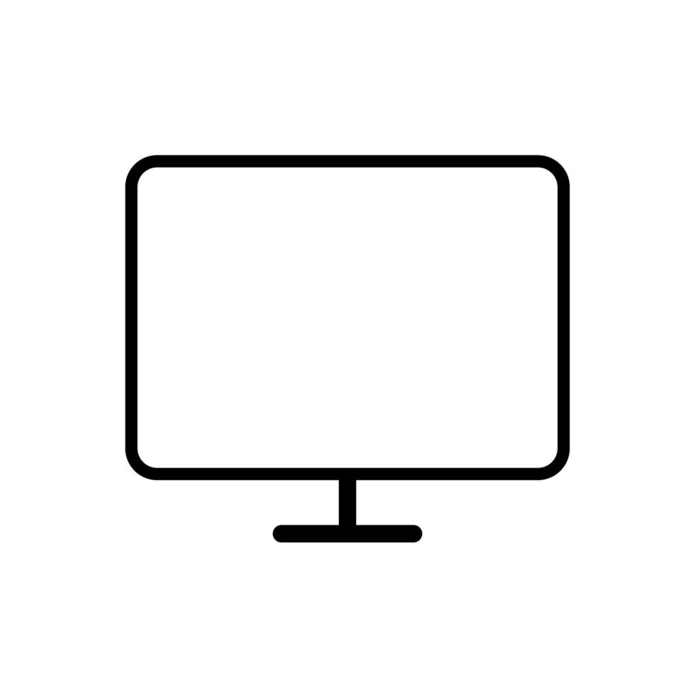 Television icon vector design templates