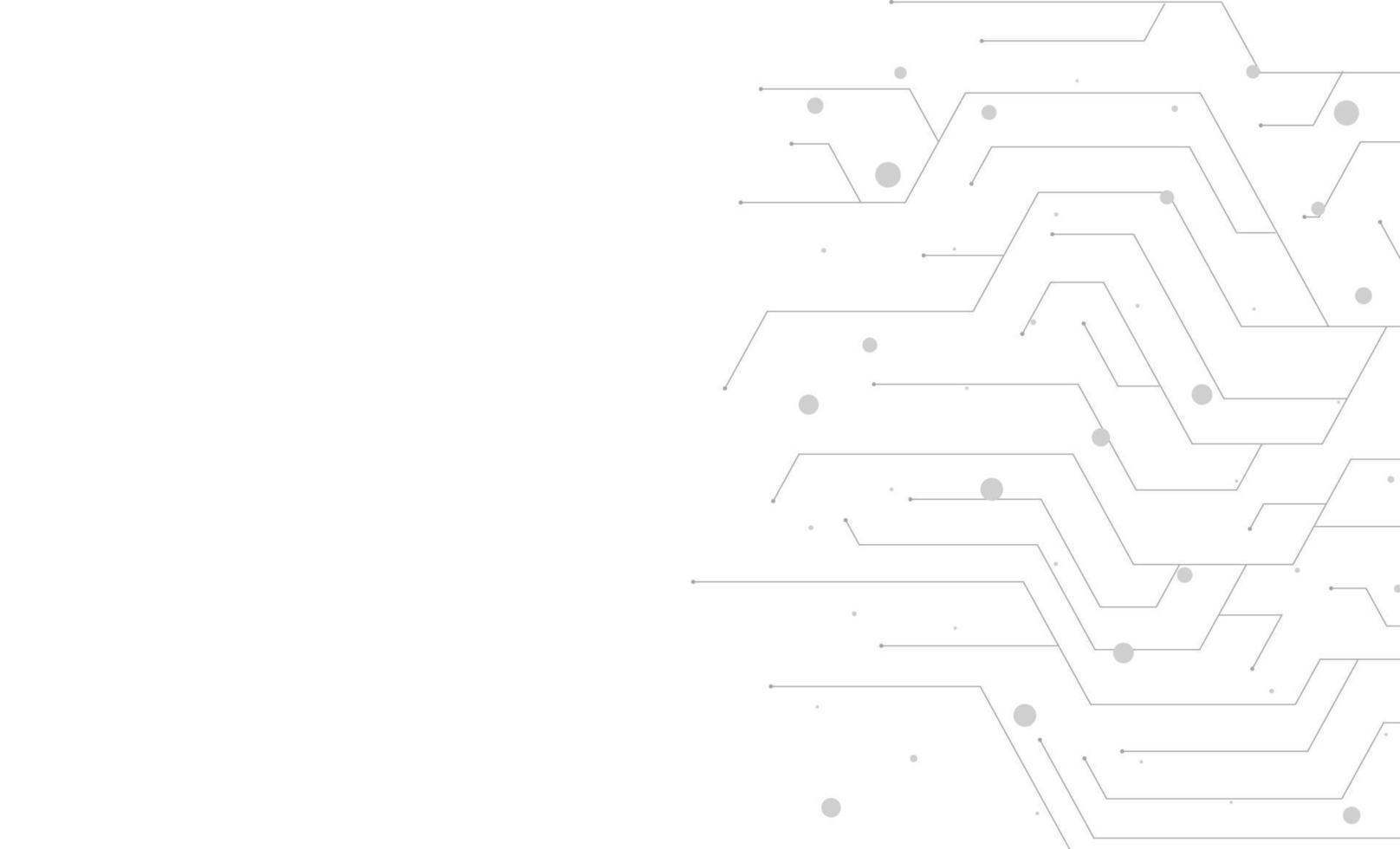 technology modern white background template vector