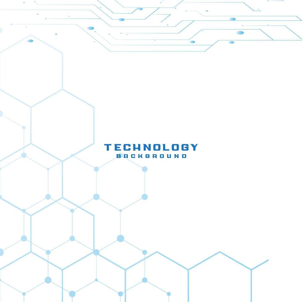 technology modern white background template design vector