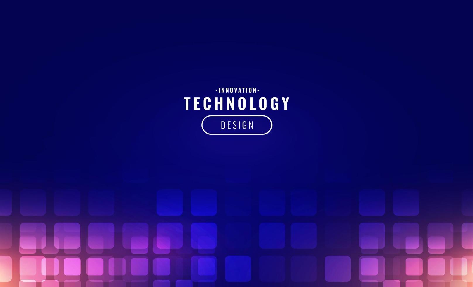blue technology digital background design vector