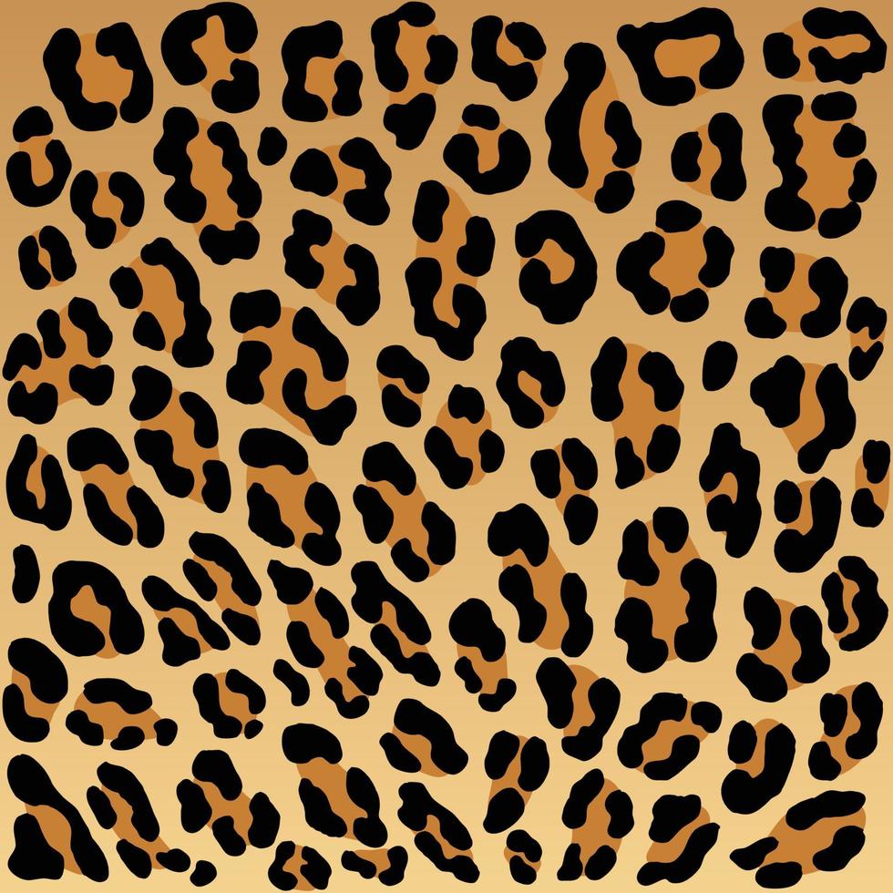 textura de patrón sin costuras de leopardo vector