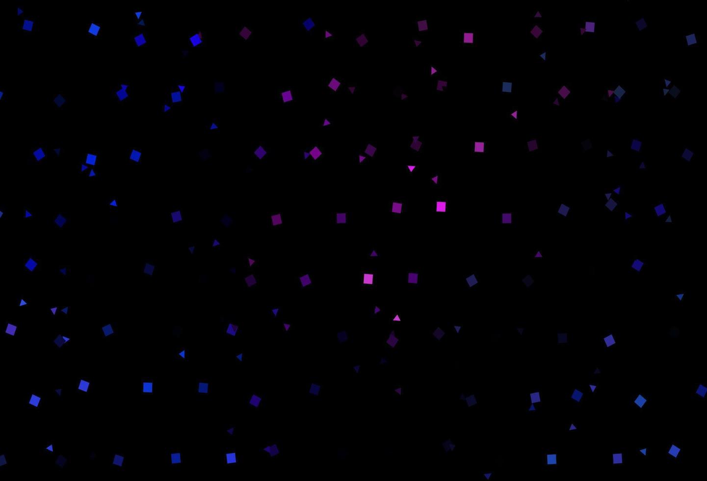 Dark Pink, Blue vector layout with circles, lines, rectangles.
