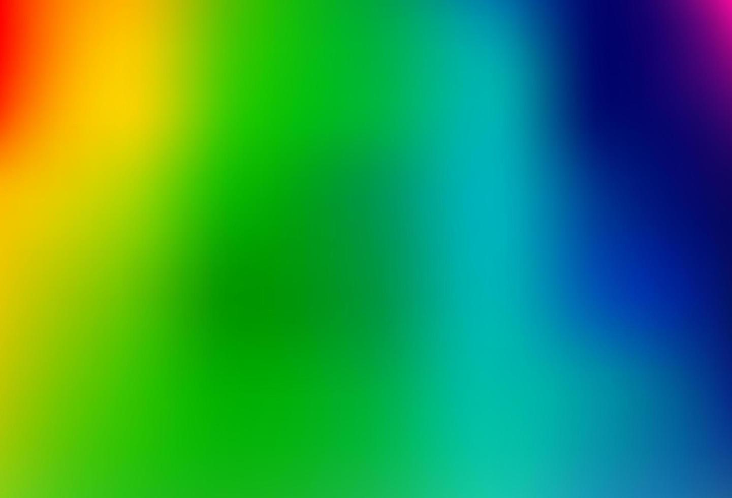 Light Multicolor, Rainbow vector blurred shine abstract background.