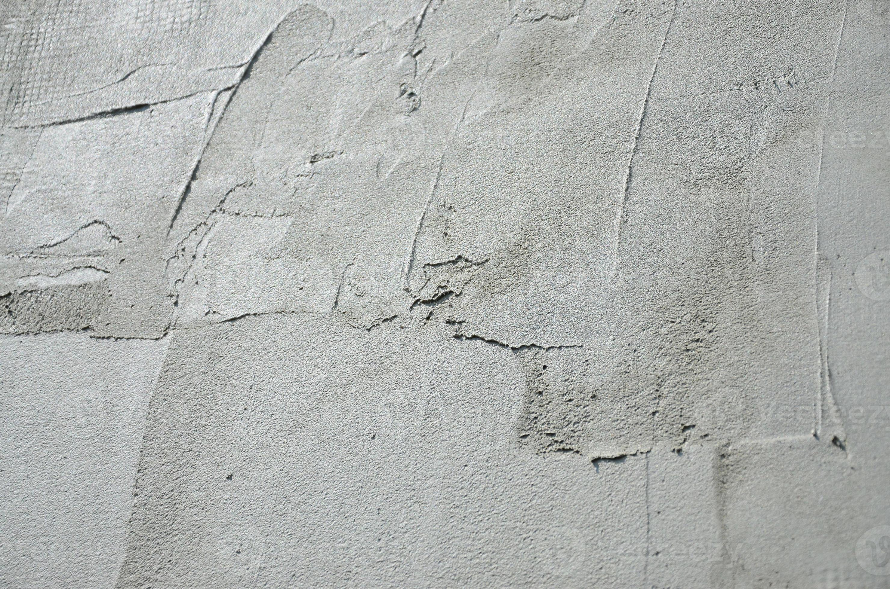 The texture of the wall, covered with gray foam polystyrene plates