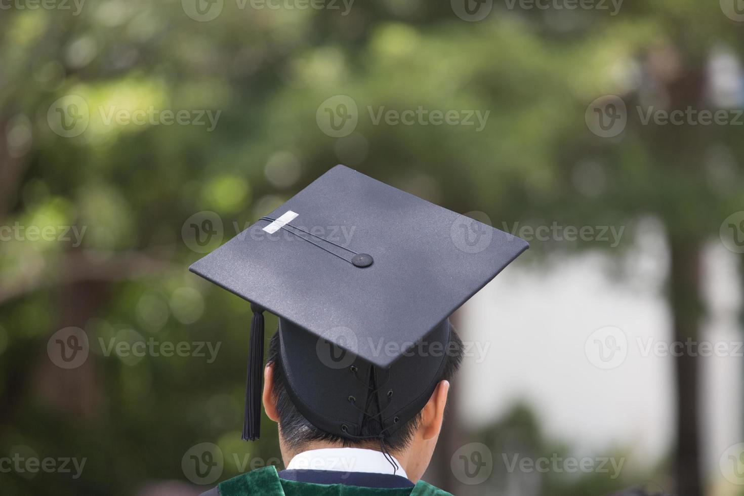 Group of Graduates during commencement. Concept education congratulation in University. Graduation Ceremony ,Congratulated the graduates in University during commencement. photo