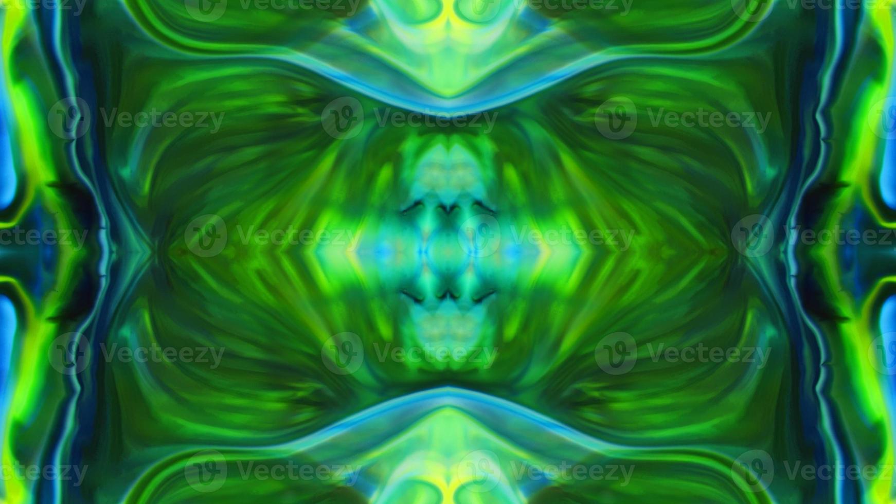 Wonderful Kaleidoscope Backgrounds Created From Colorful Ink Paint Spread photo