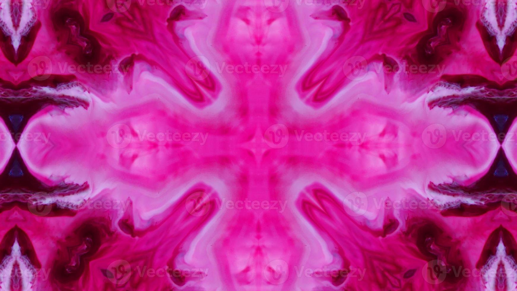 Wonderful Kaleidoscope Backgrounds Created From Colorful Ink Paint Spread photo
