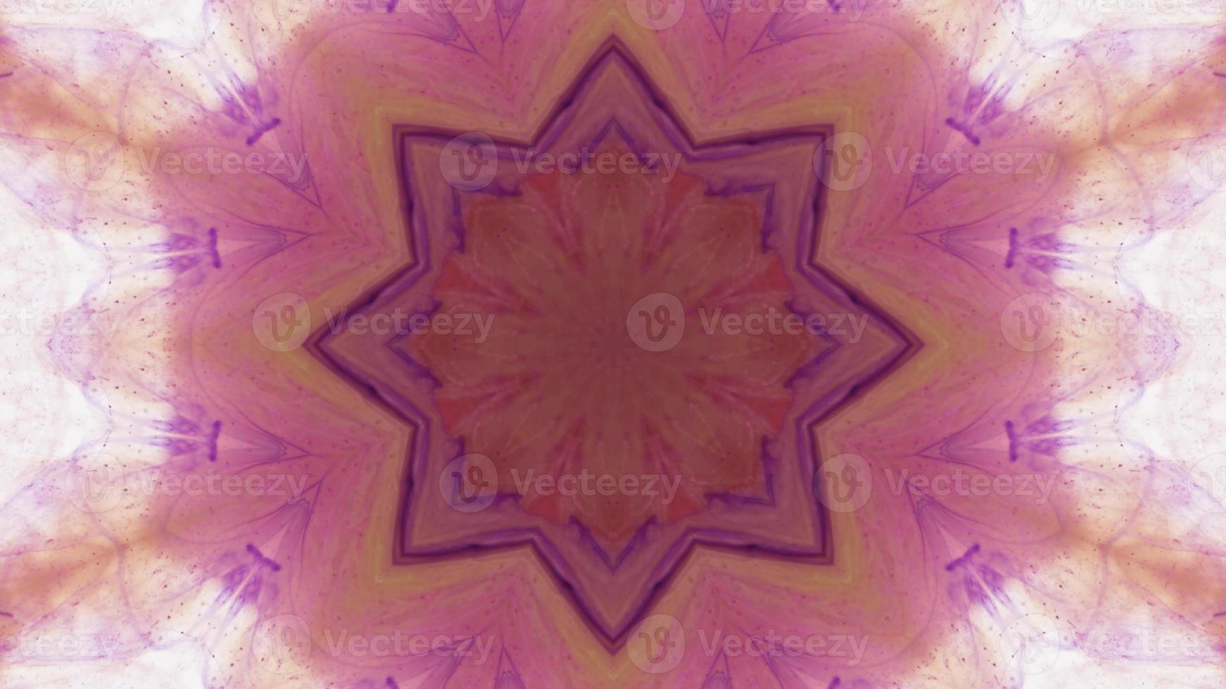 Wonderful Kaleidoscope Backgrounds Created From Colorful Ink Paint Spread photo
