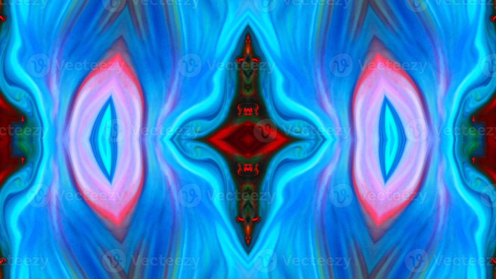 Wonderful Kaleidoscope Backgrounds Created From Colorful Ink Paint Spread photo