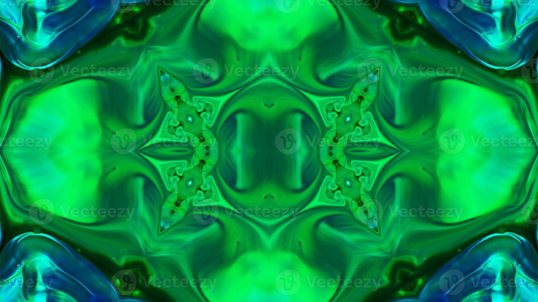 Wonderful Kaleidoscope Backgrounds Created From Colorful Ink Paint Spread photo