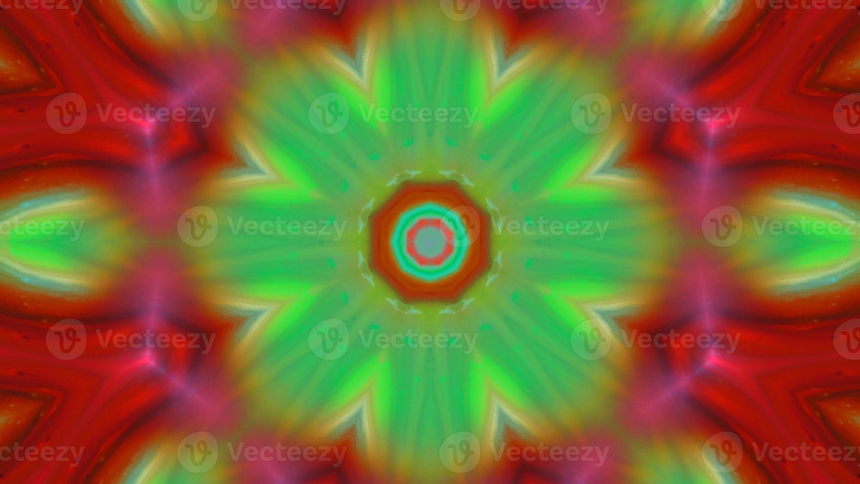 Wonderful Kaleidoscope Backgrounds Created From Colorful Ink Paint Spread photo