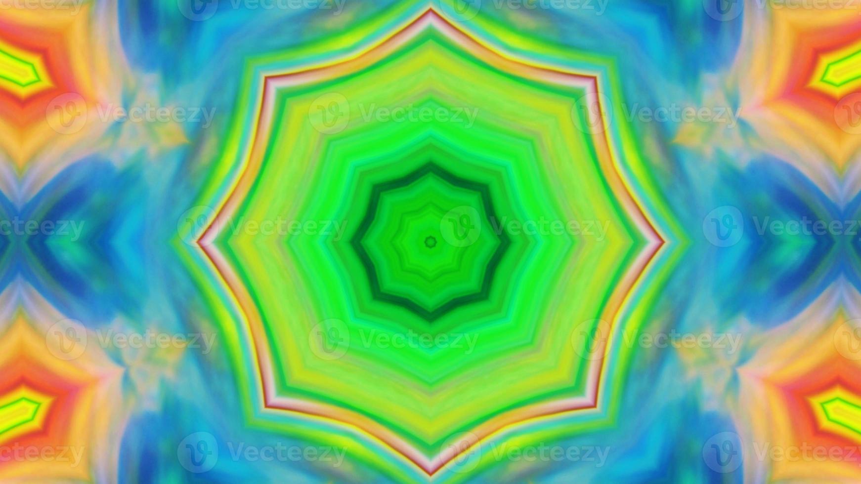 Wonderful Kaleidoscope Backgrounds Created From Colorful Ink Paint Spread photo