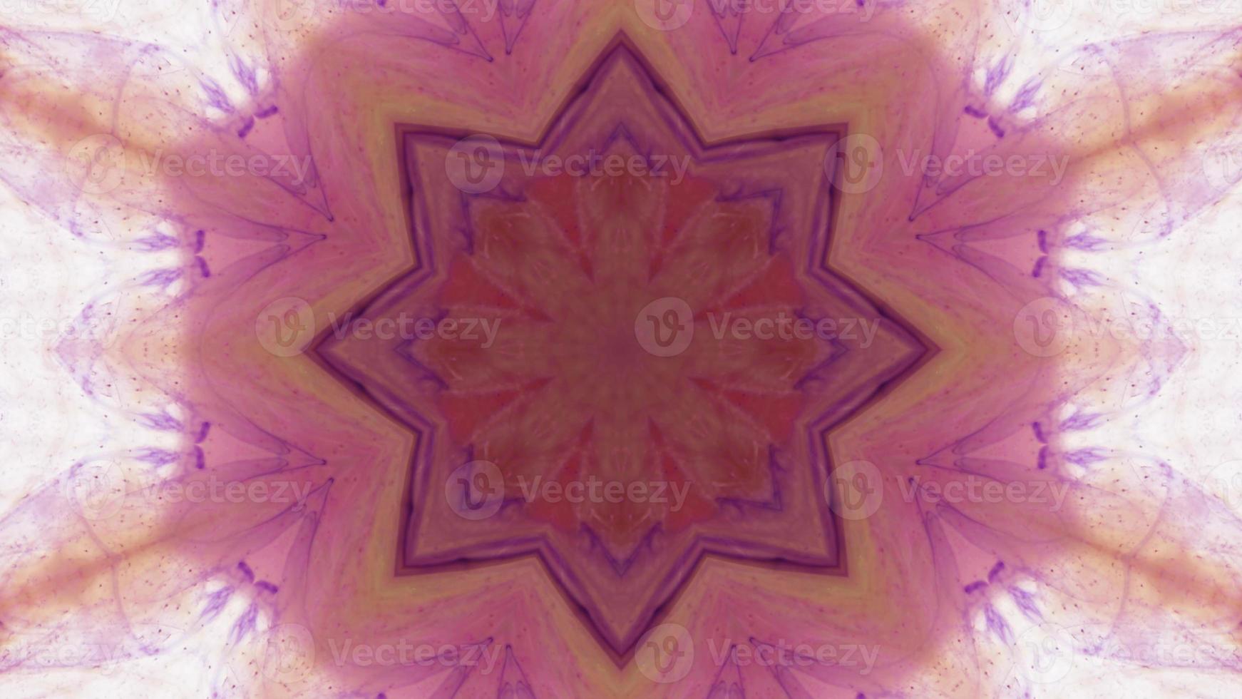 Wonderful Kaleidoscope Backgrounds Created From Colorful Ink Paint Spread photo