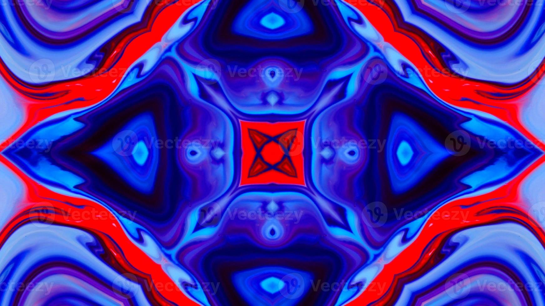 Wonderful Kaleidoscope Backgrounds Created From Colorful Ink Paint Spread photo