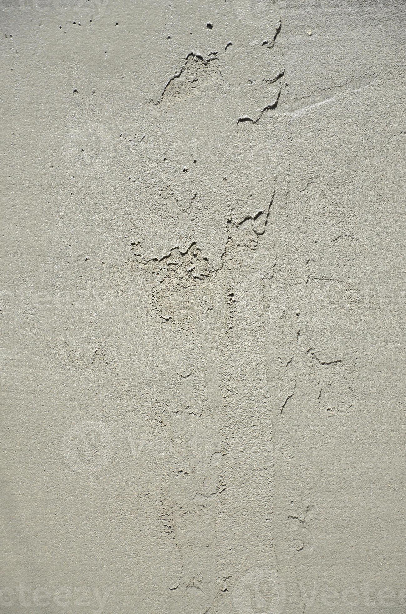The texture of the wall, covered with gray foam polystyrene plates