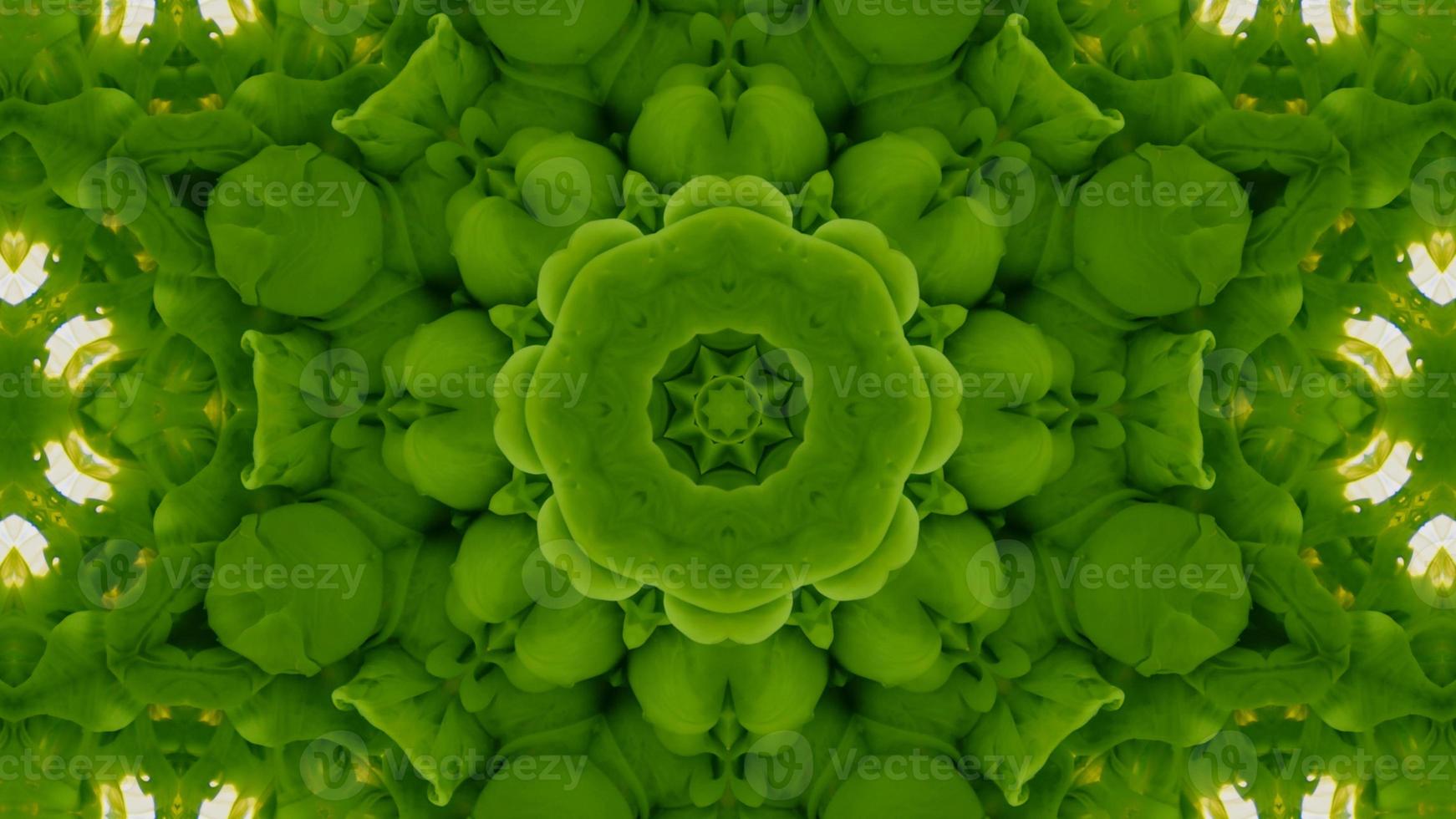 Wonderful Kaleidoscope Backgrounds Created From Colorful Ink Paint Spread photo